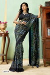 Shrilia By Vallabhi Georgette Abstract Printed Daily Wear Saree Orders In India